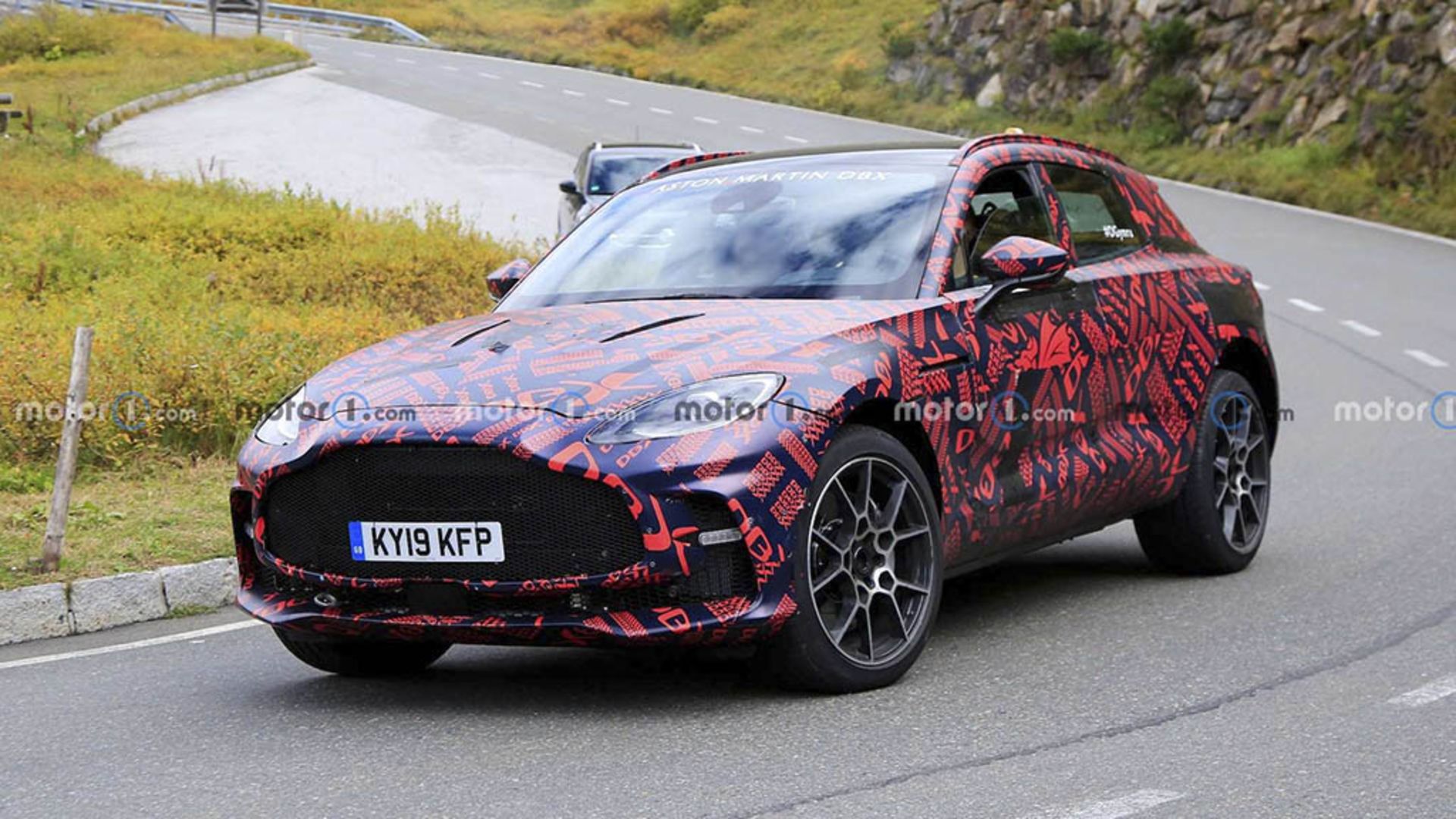 Aston Martin DBX S Spy Shots 9