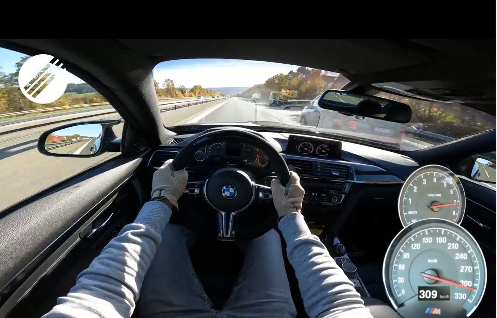 BMW M4 runing