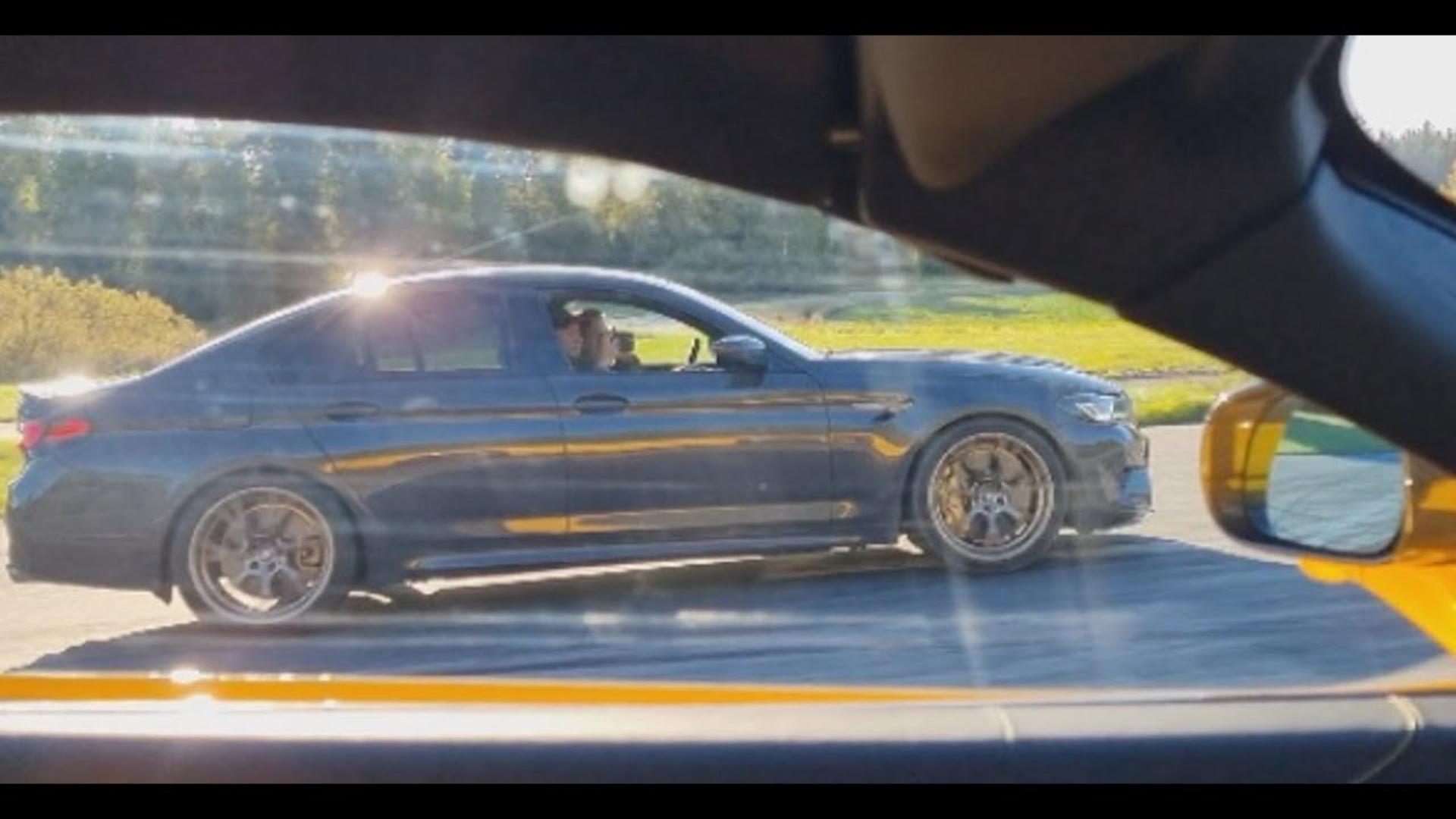 BMW M5 CS vs McLaren 720S