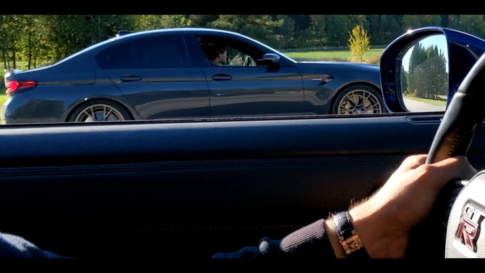 BMW M5 CS vs 620 HP Nissan GTR