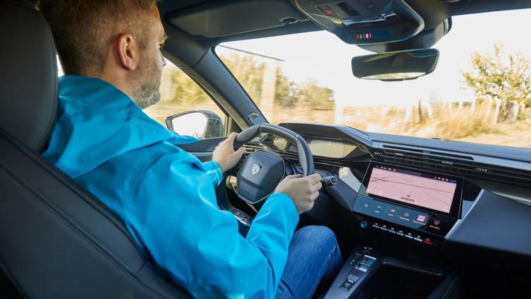 Rich driving Peugeot 308