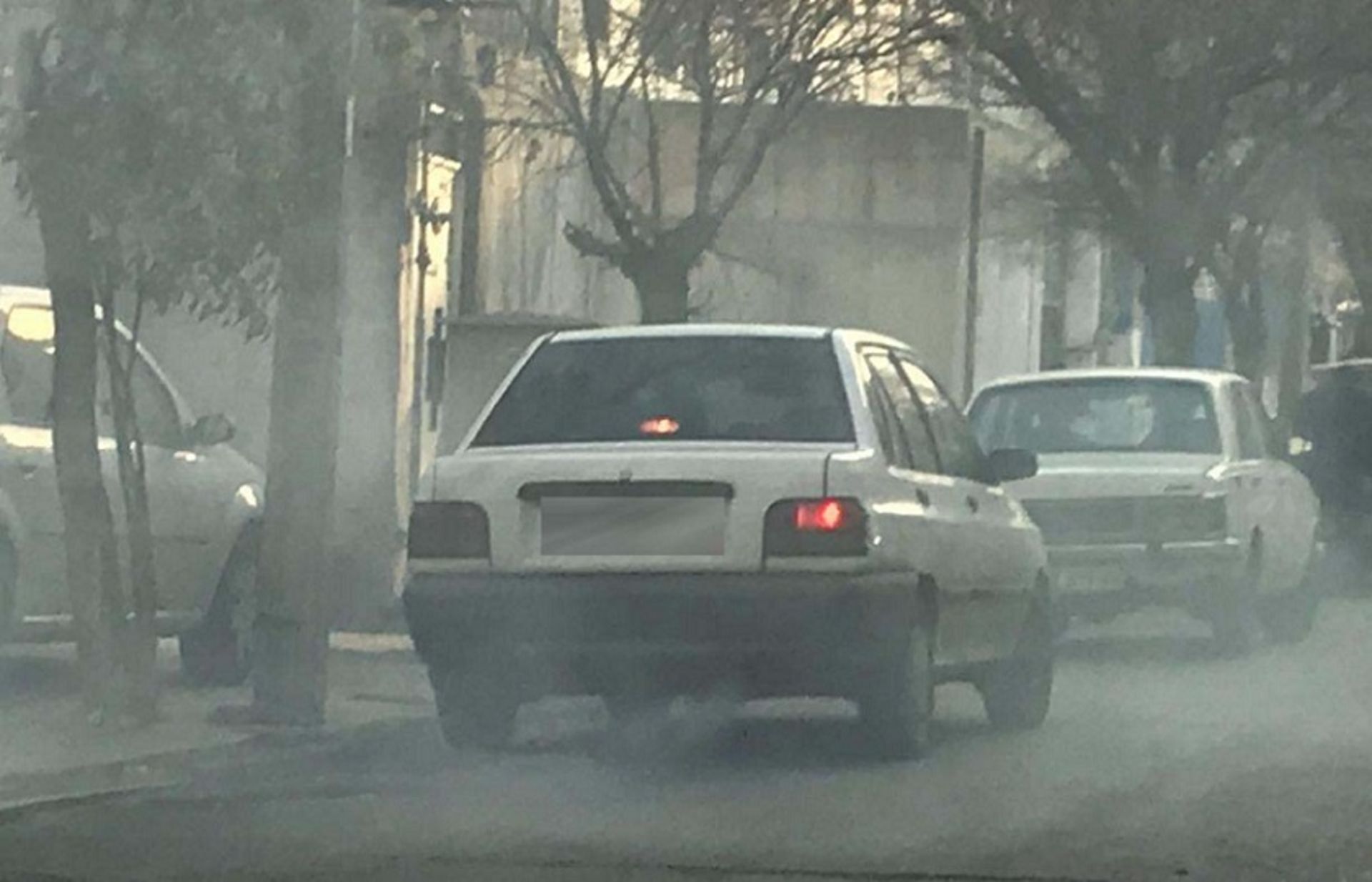car smoke