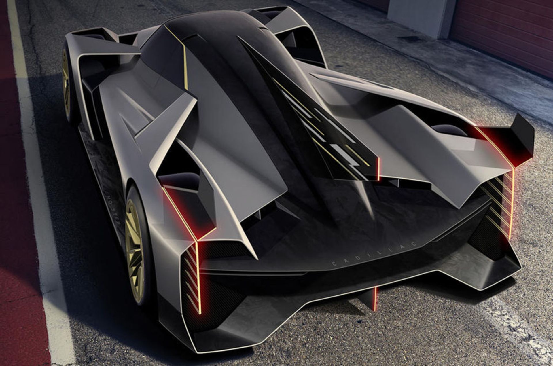 GM Design sketch of a fourth generation Cadillac prototype const