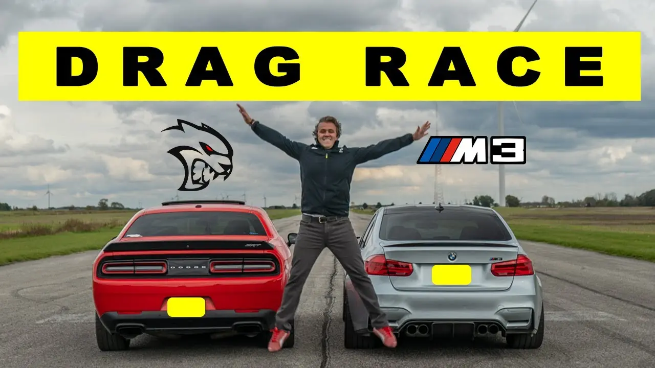 BMW M3 F80 Vs Challenger Hellcat
