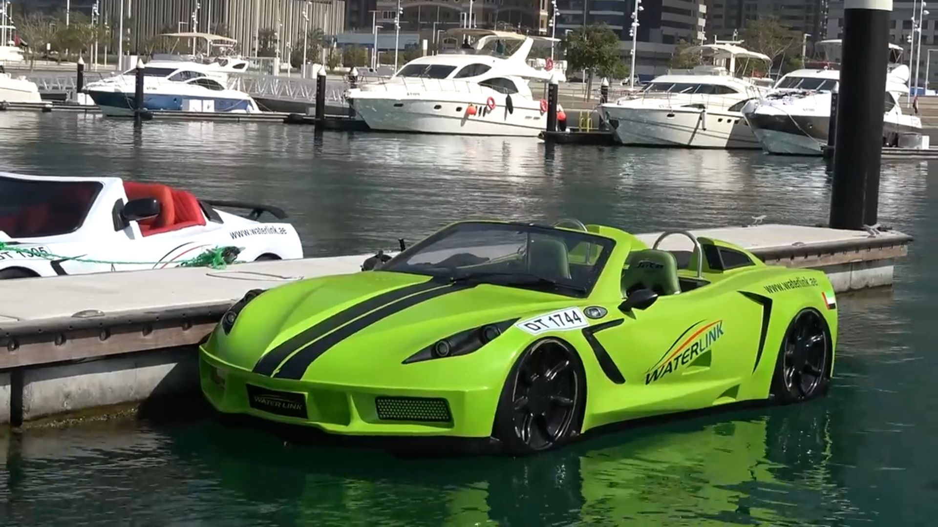 Ferrari Drives on Water 2