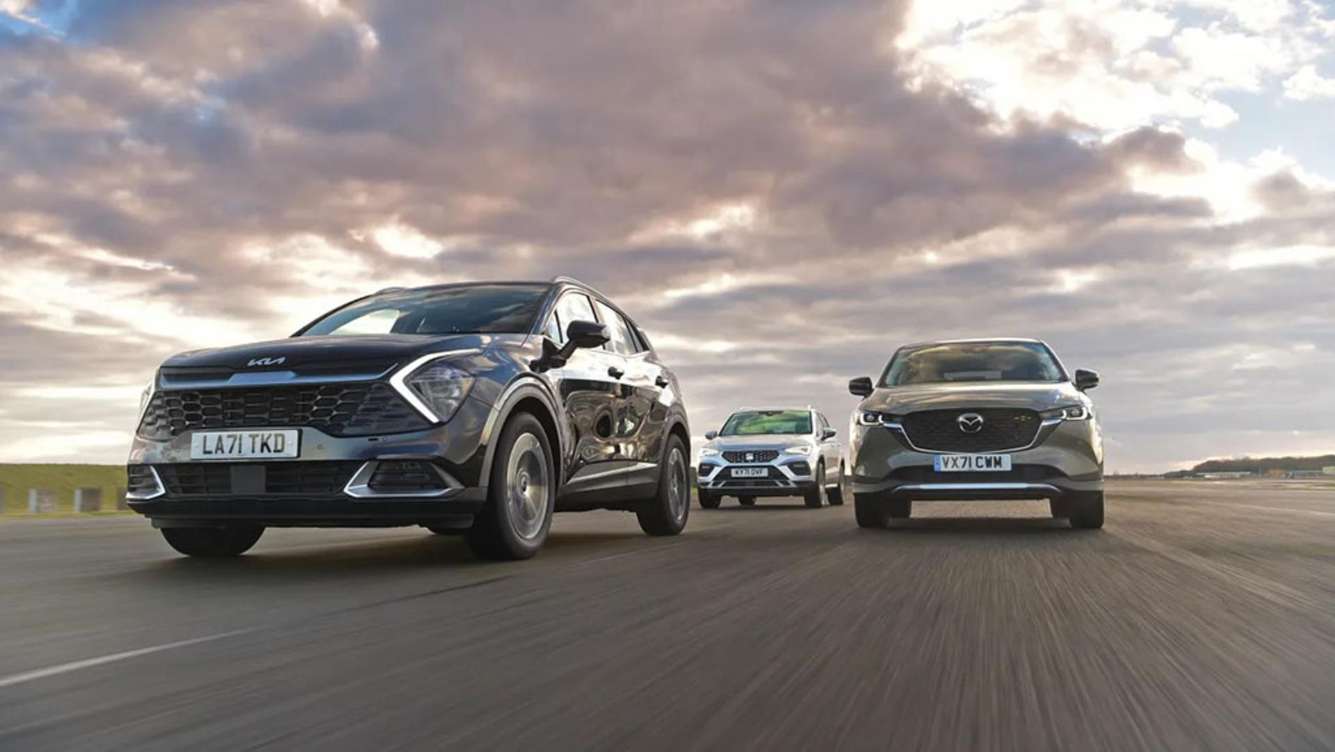 Sportage v CX-5 v Ateca - group test-1024
