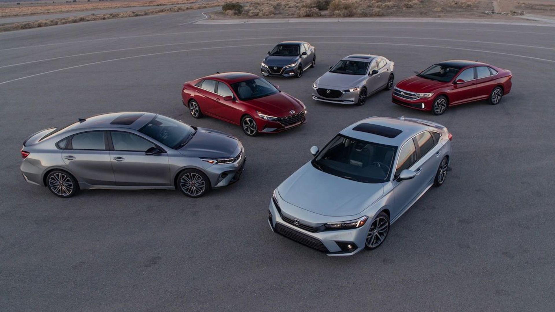 2022-Honda-Civic-Touring-vs-2022-Hyundai-Elantra-Limited-vs-2022-Kia-Forte-GT-vs-2022-Mazda-Mazda3-Sedan-AWD-Turbo-vs-2022-Nissan-Sentra-SR-vs-2022-Volkswagen-Jetta-SEL-15