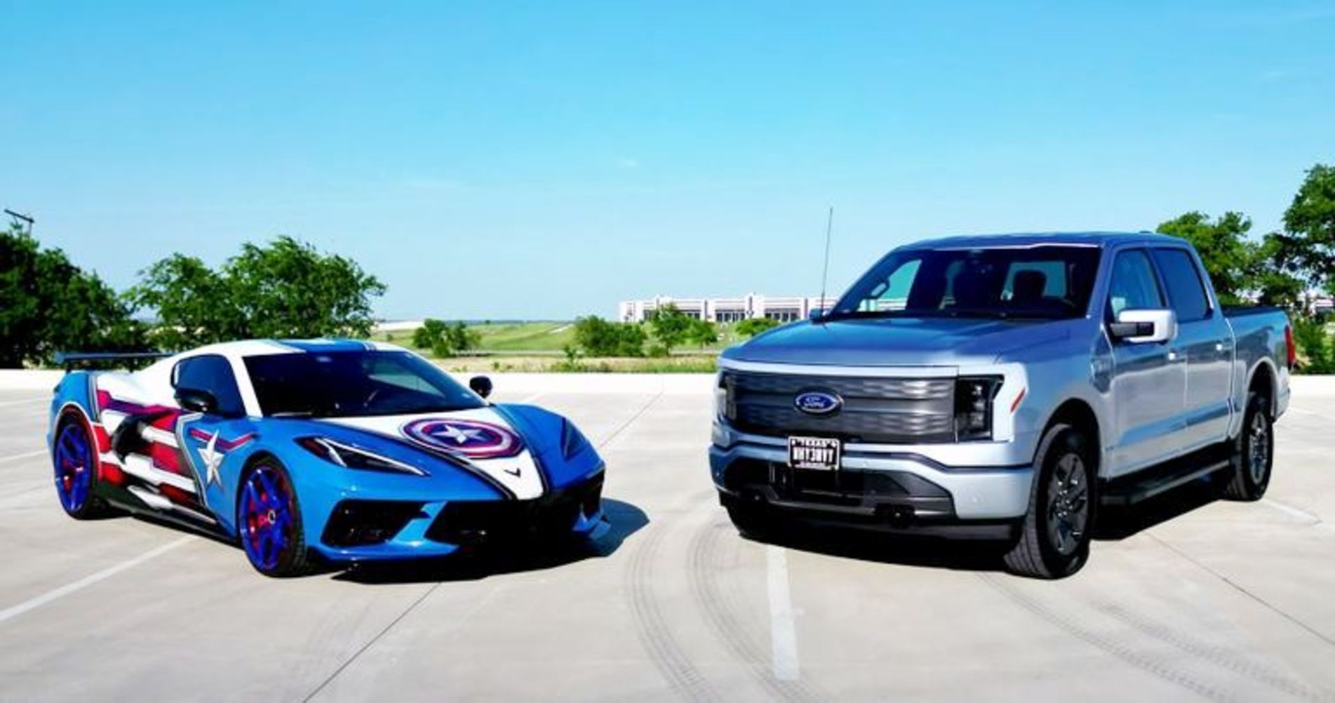 Chevrolet-Corvette-C08-and-Ford-F-150-Lightning