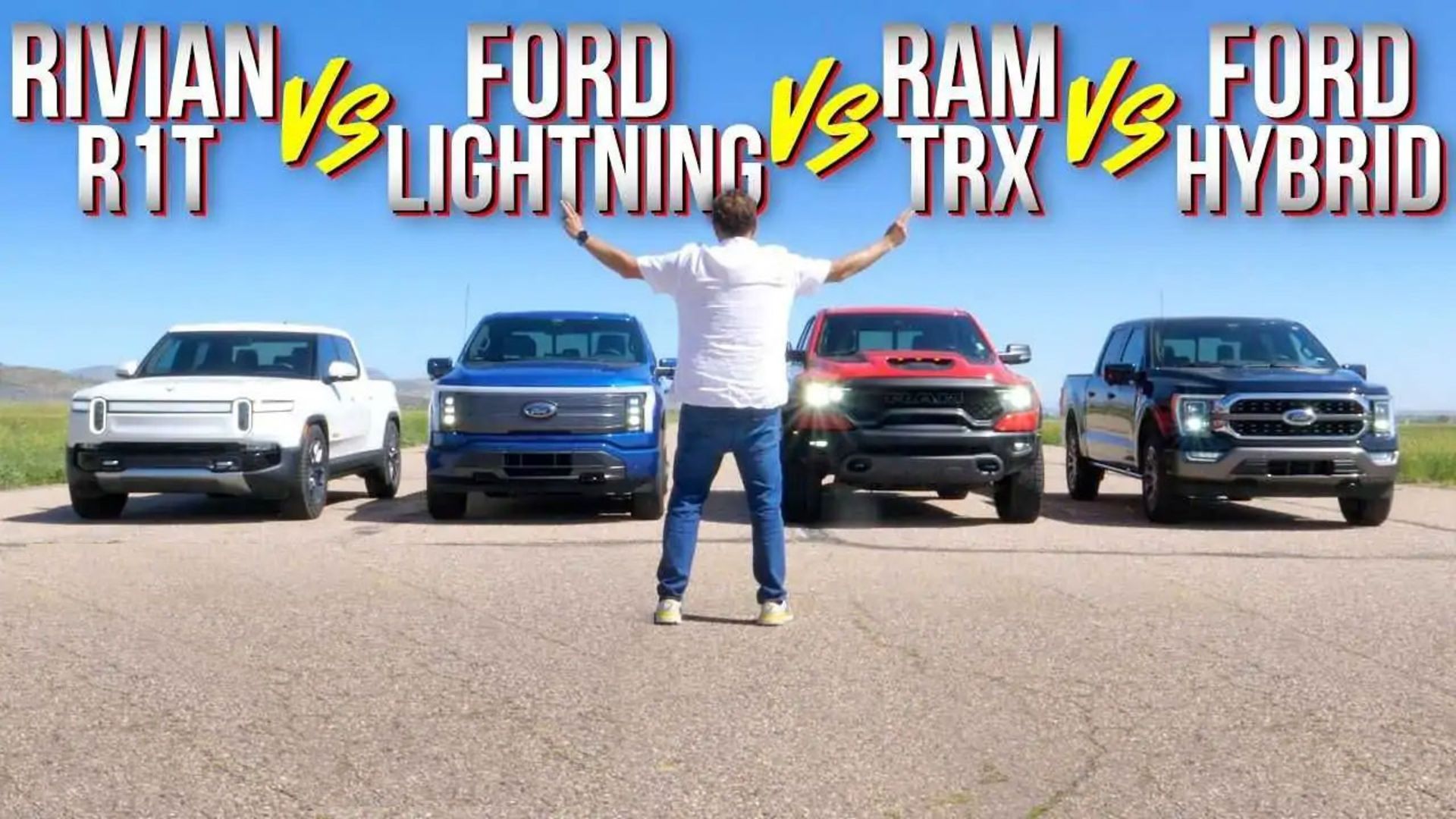 Rivian-R1T-Drag-Raced-Against-Ford-F-150-Lightning