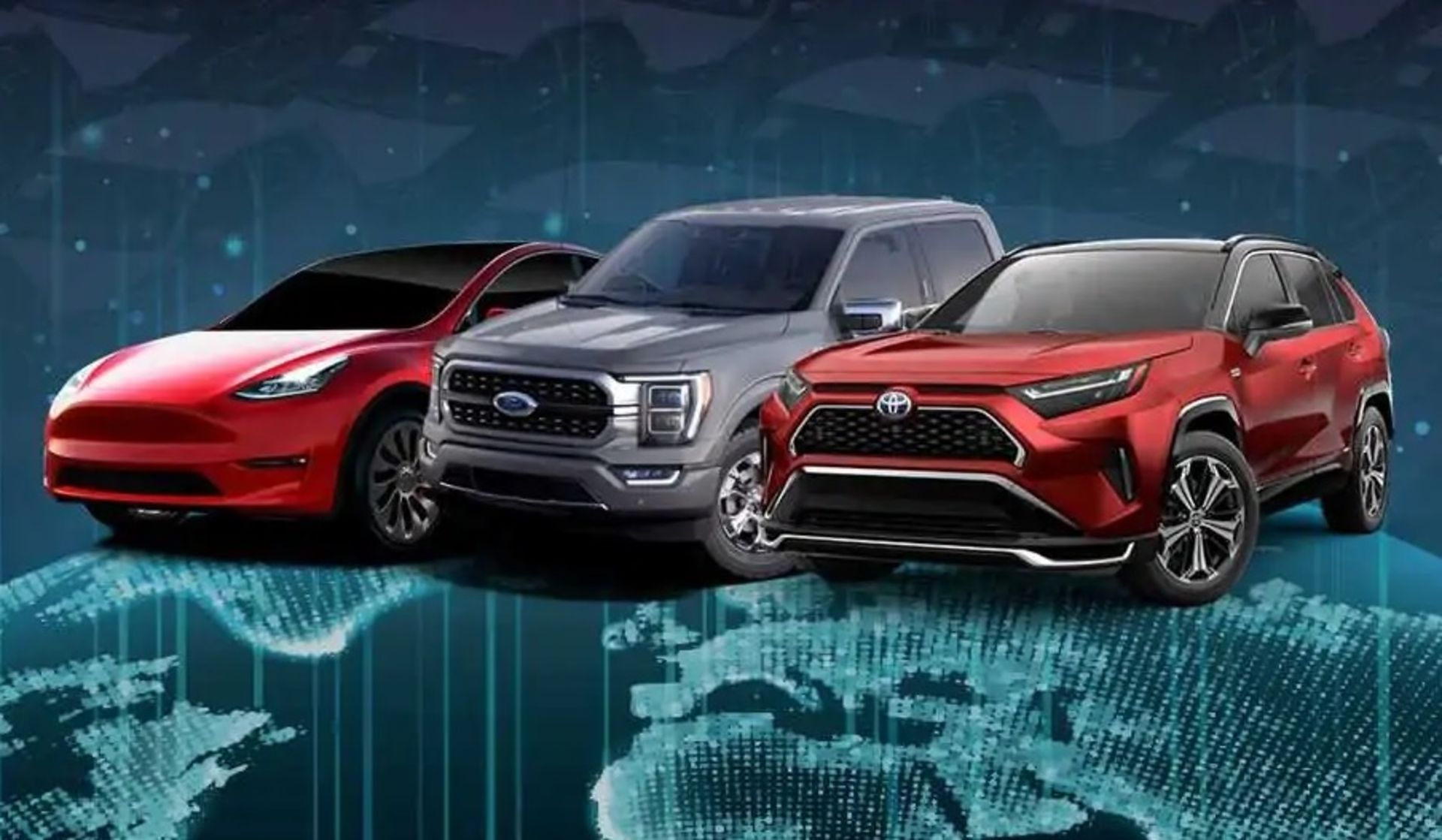 rav4 ford tesla