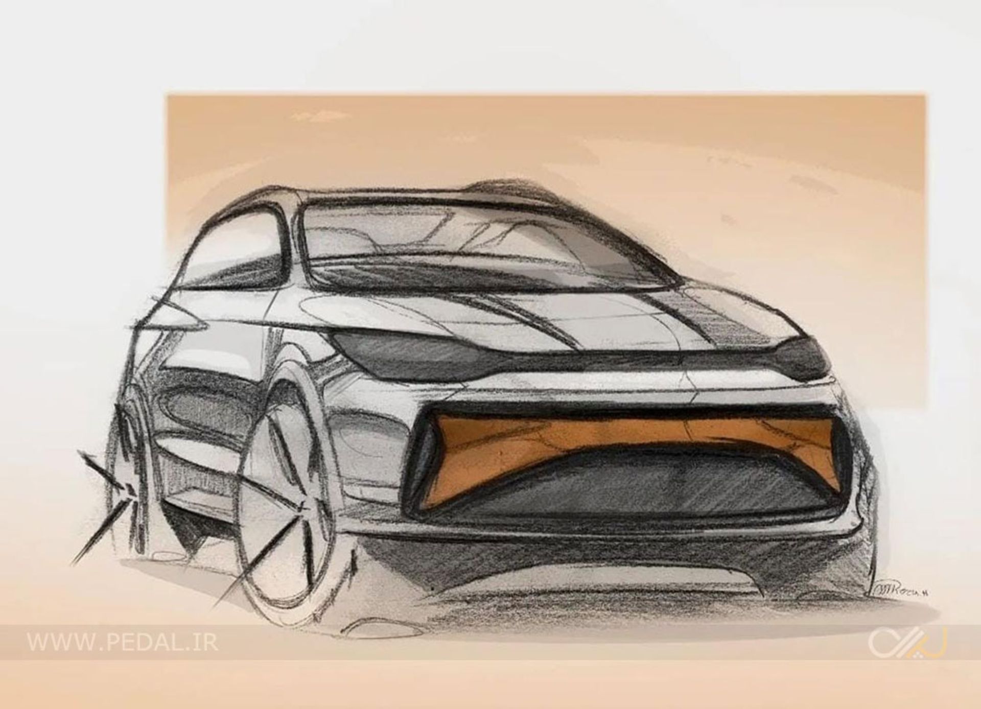 اسکچ رسمی ایران خودرو TF-21