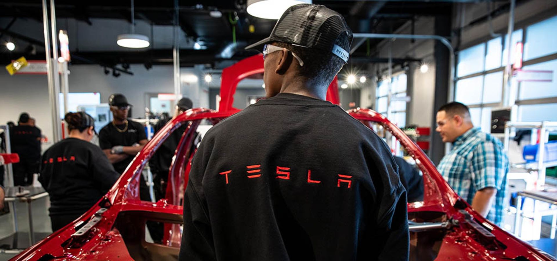 tesla workers