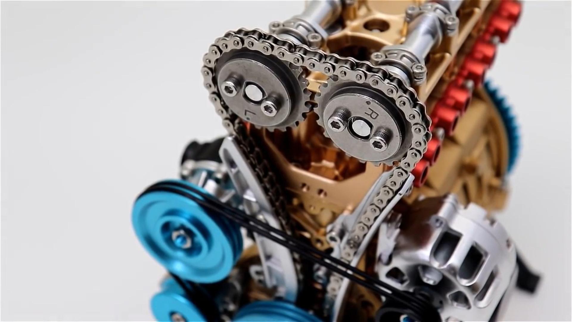 4 Cylinder Model Engine Build - All Metal Mini Engine 1