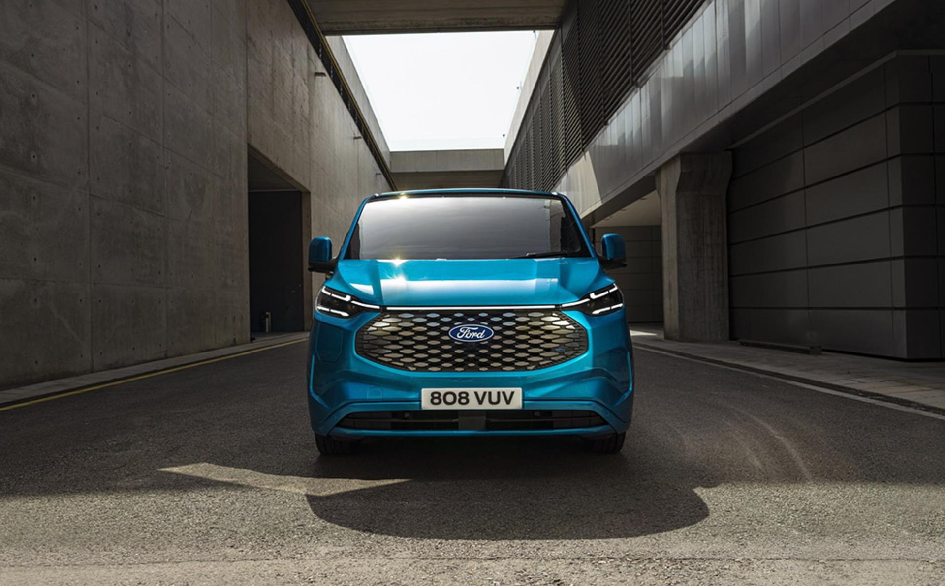 All-New, All-Electric E-Transit Custom from Ford Pro is Set to S