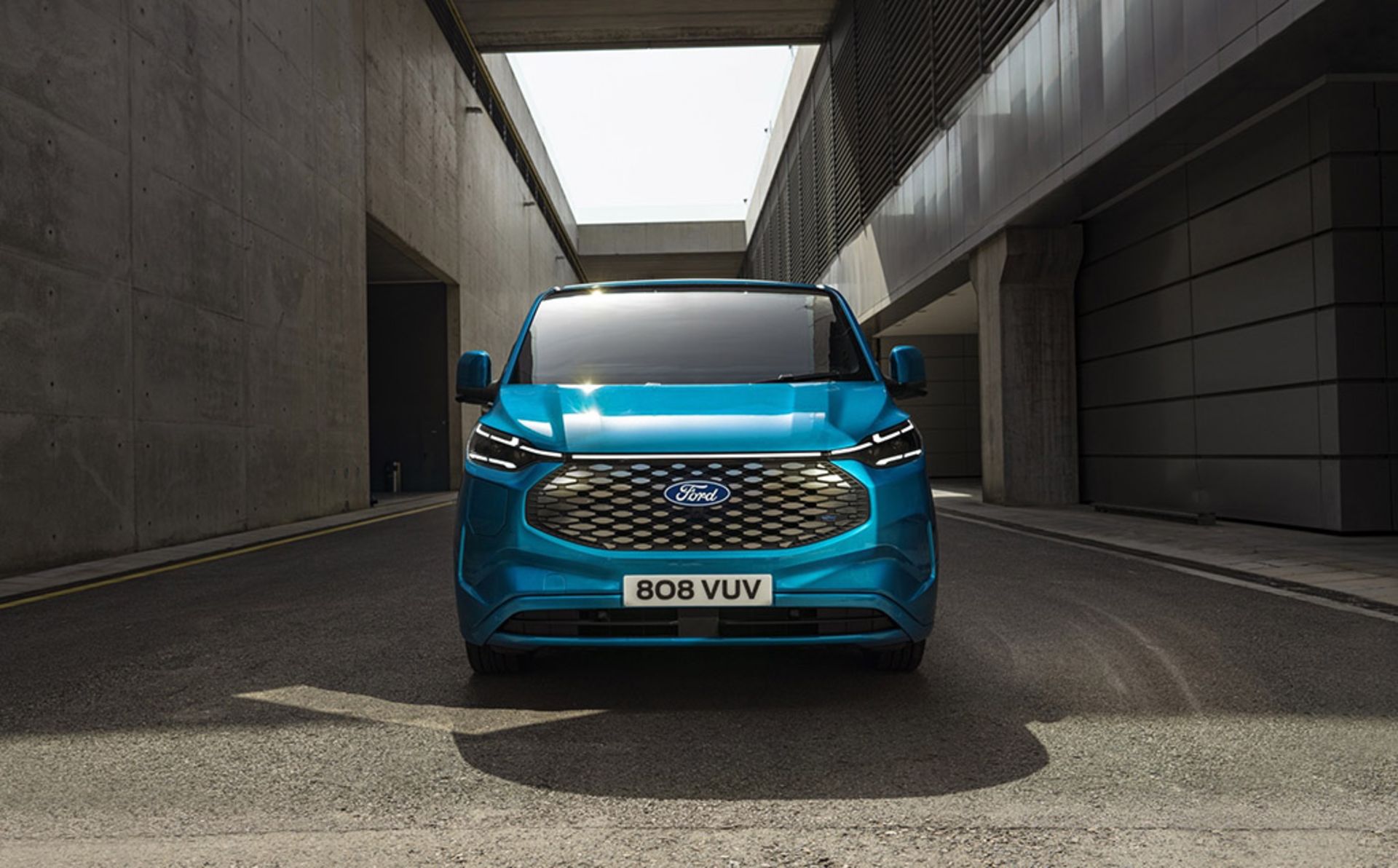 All-New, All-Electric E-Transit Custom from Ford Pro is Set to S