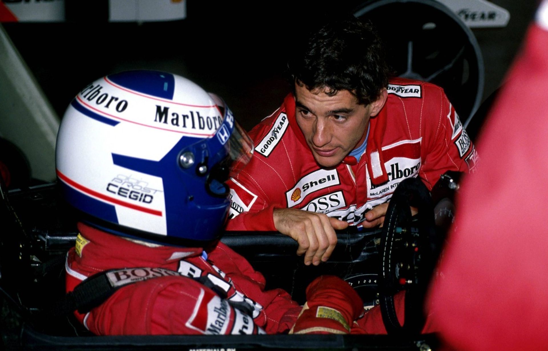 Ayrton Senna Alain Prost