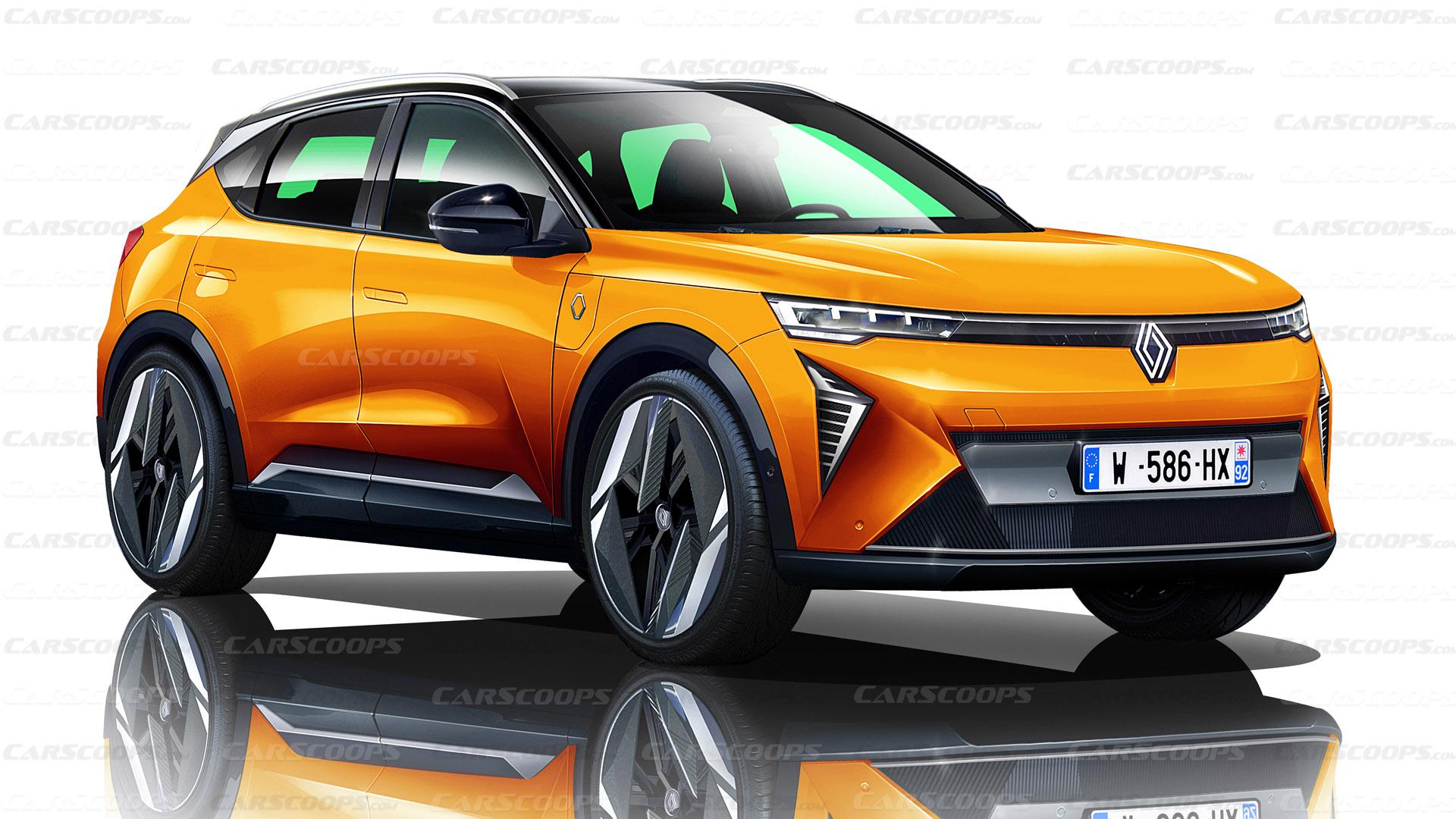 Renault-E-Scenic-Orange