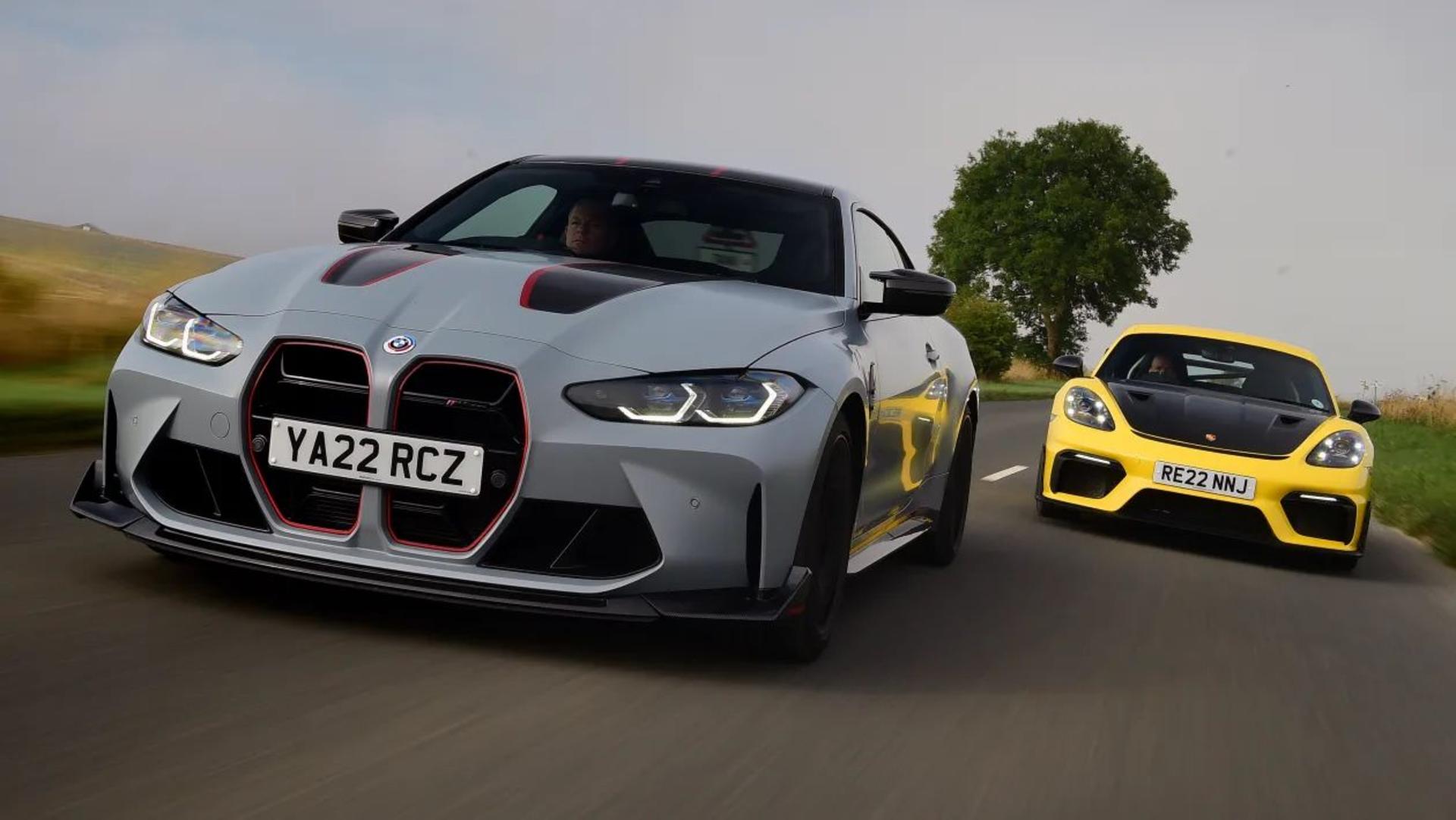BMW M4 CSL vs Porsche 718 GT4 RS