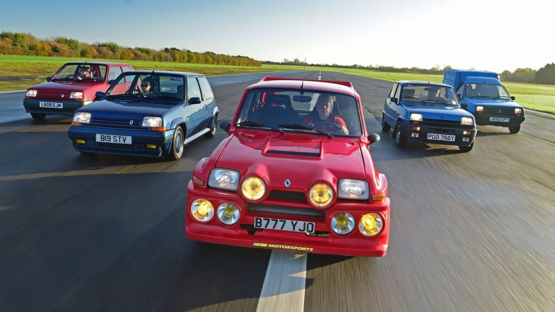 Renault 5 group test header