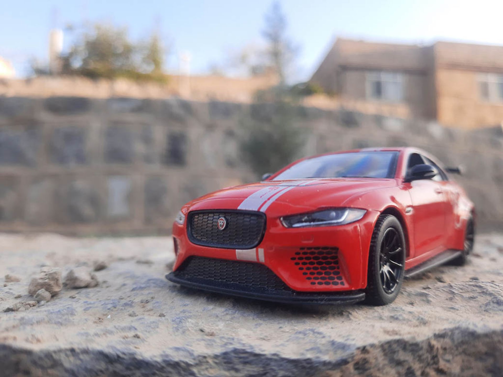 ماکت جگوار XE SV پروژه 8