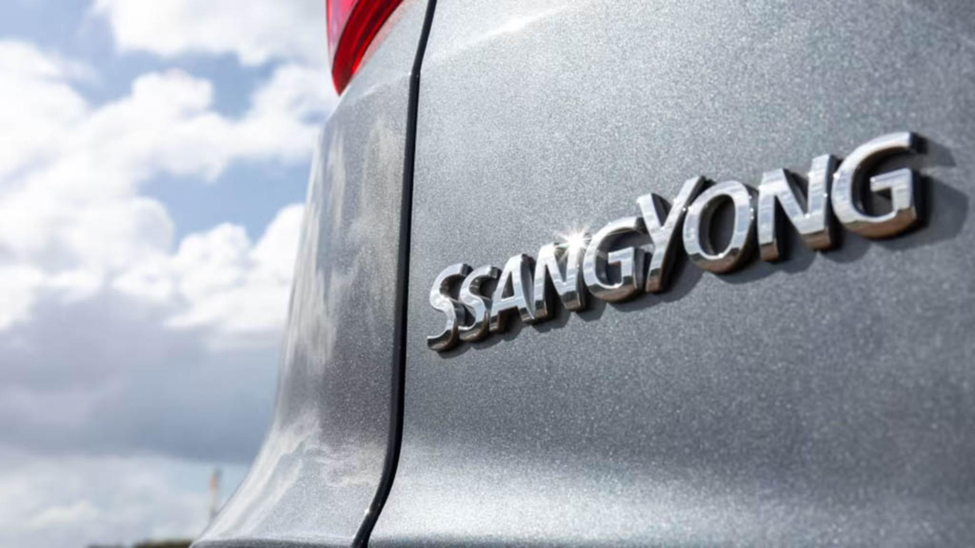 ssangyong badge