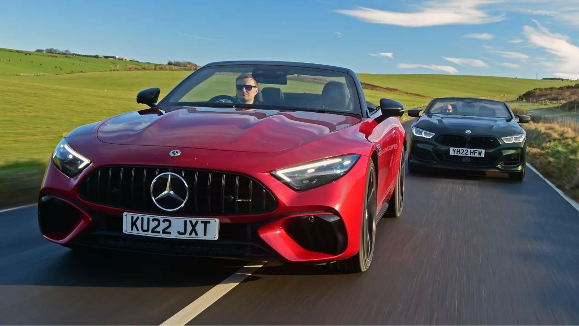 Mercedes-AMG SL vs BMW 850i
