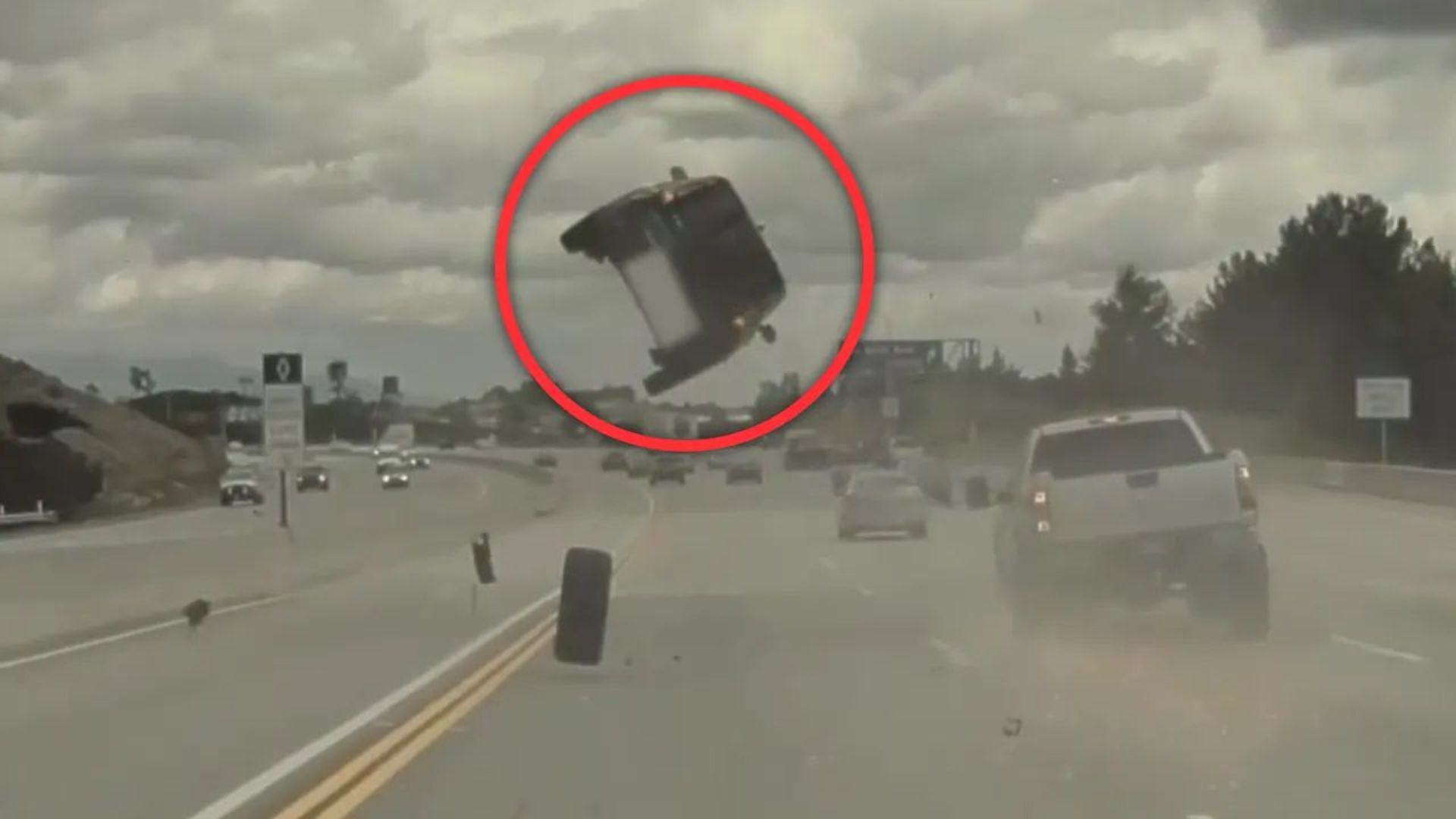 car-goes-airborne-LA-freeway