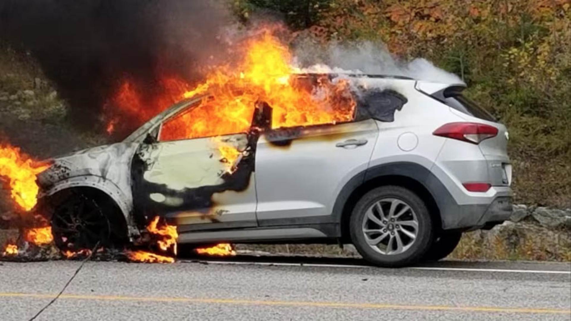 hyundai-tuscon-on-fire