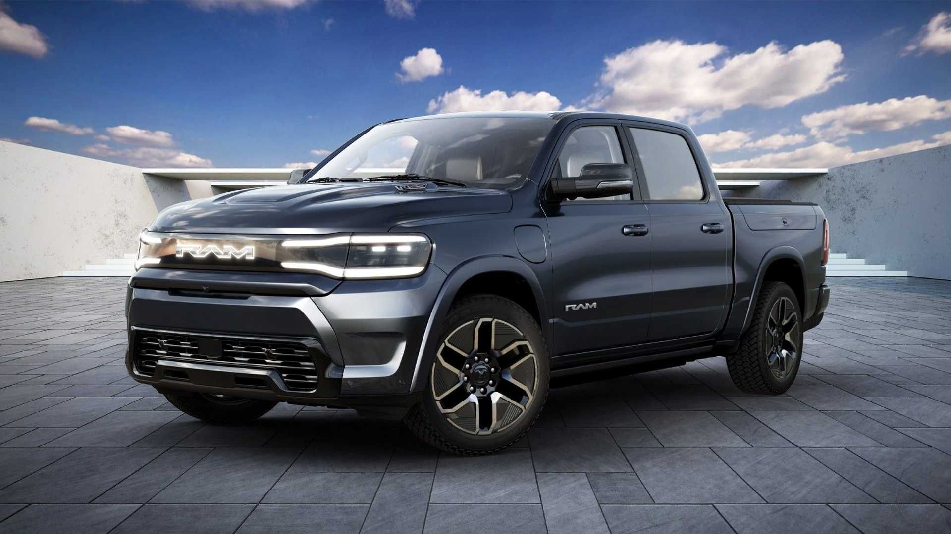 2024-ram-1500-rev-exterior-front-three-quarter-view