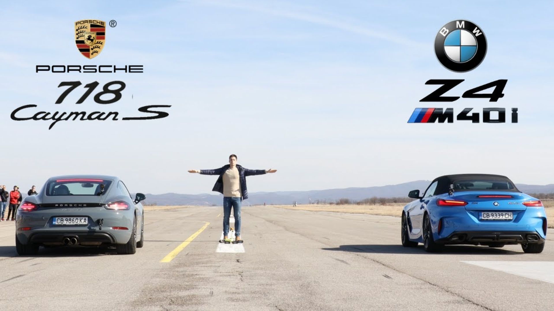 Porsche 718 Cayman S v BMW Z4 M40i