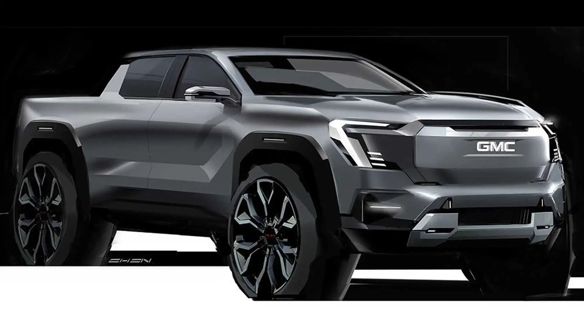 gmc-sierra-ev-early-ideation-sketch