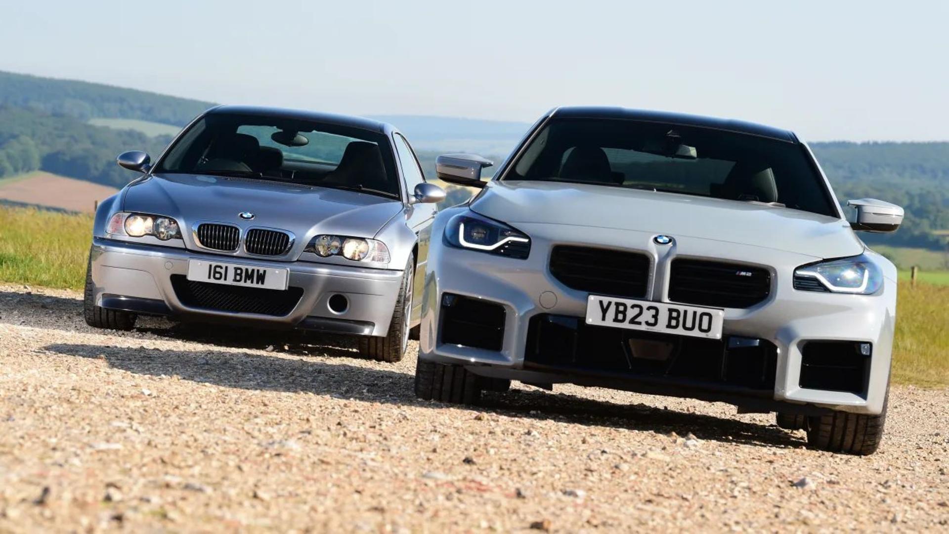 BMW M2 vs M3 CSL-3