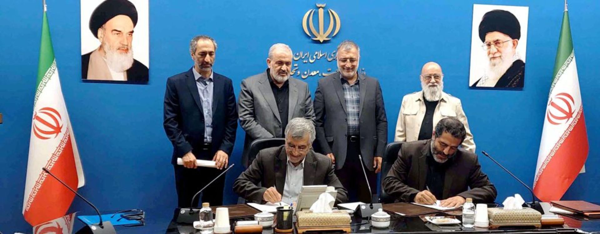Agreement between MAPNA and Tehran Municipality