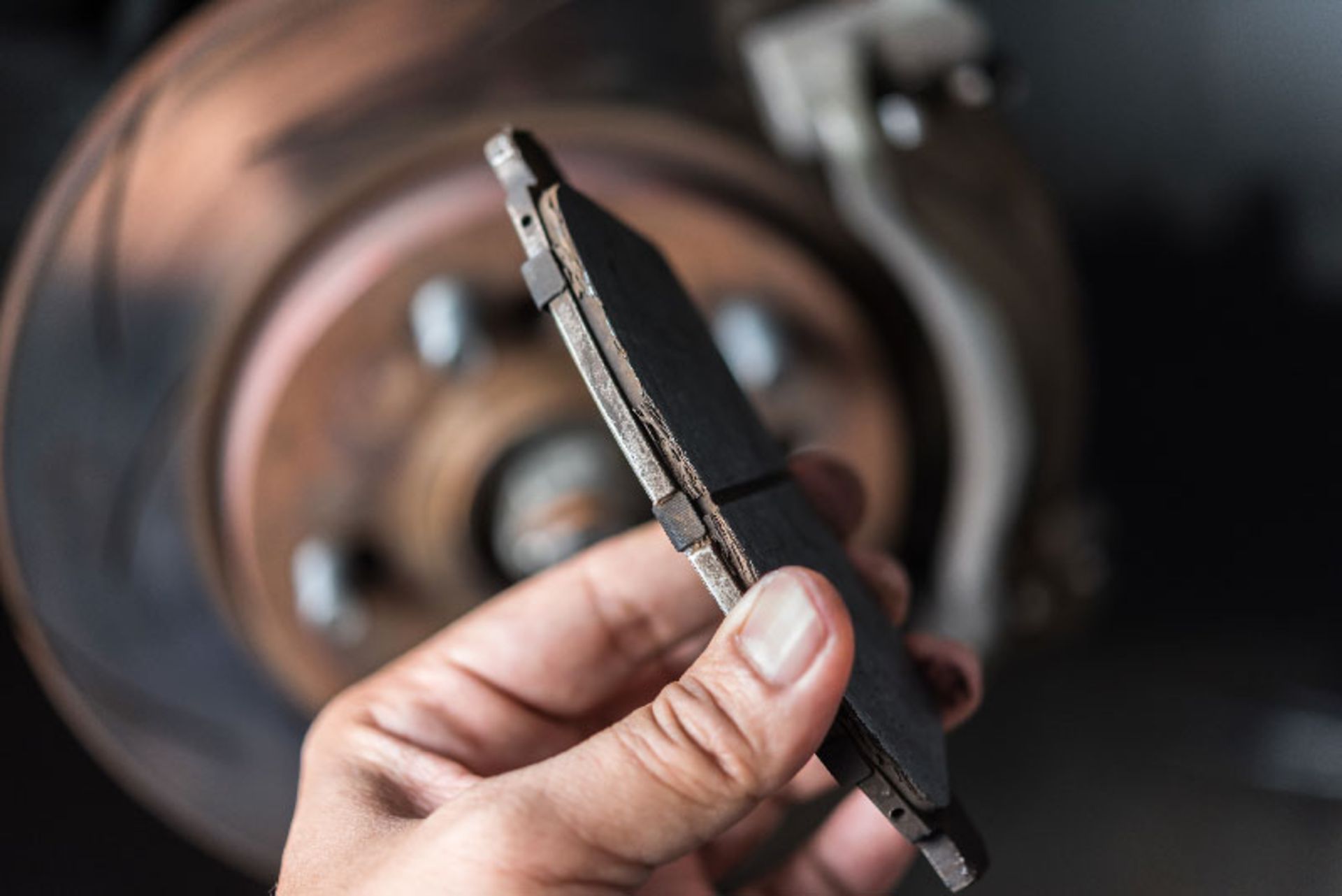 old-brake-pad
