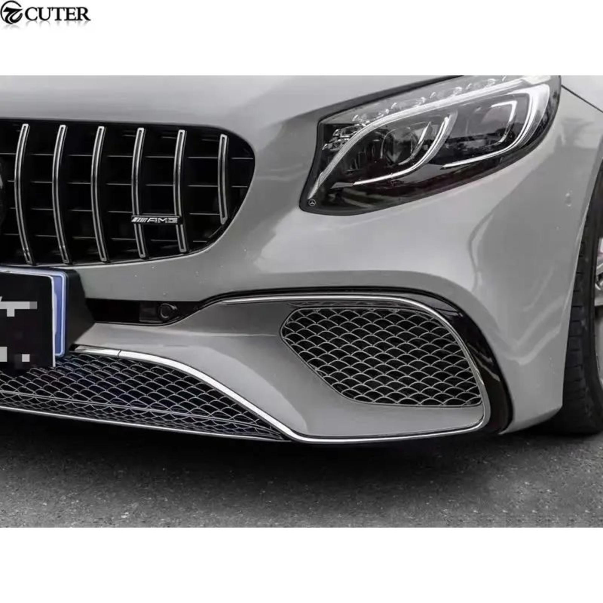 W217-C217-S-Coupe-Change-to-S63-AMG-Front-Bumper-Rear-Bumper-for-Mercedes-Benz-W222