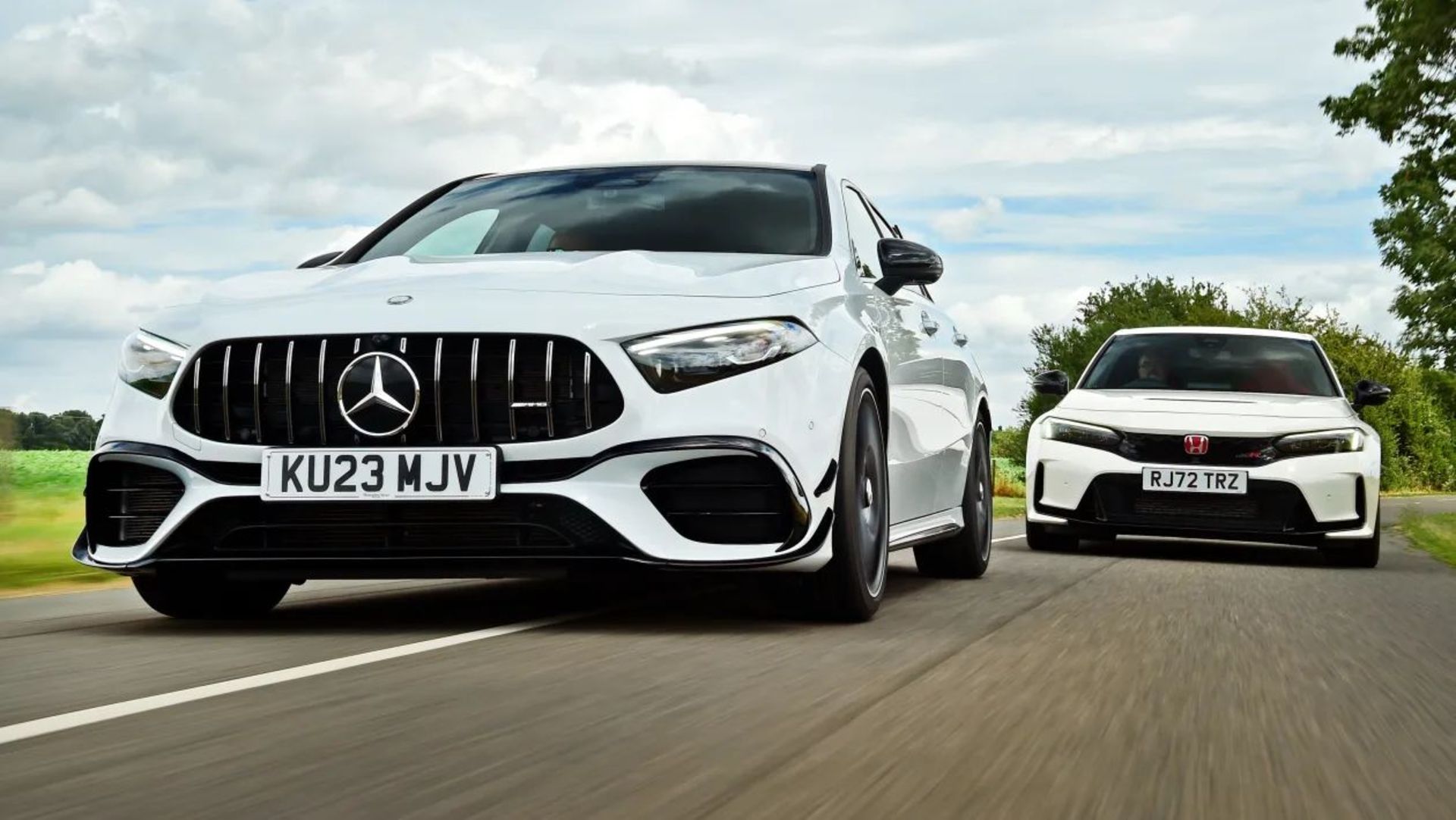 A 45 S vs Civic Type R