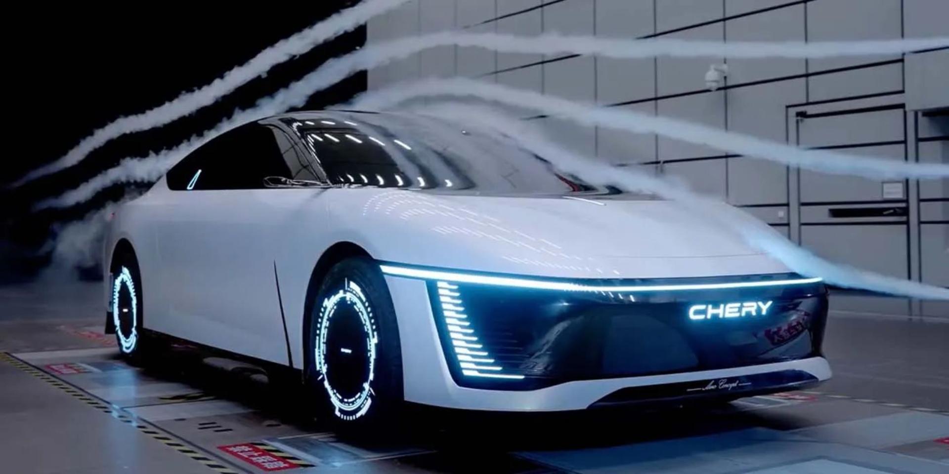 Most-aerodynamic-car-Chery-EV