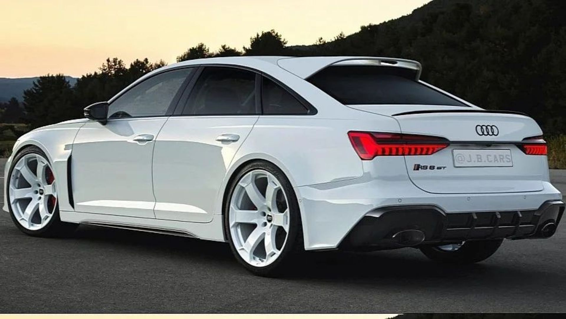 رندر آئودی RS6 GT سدان
