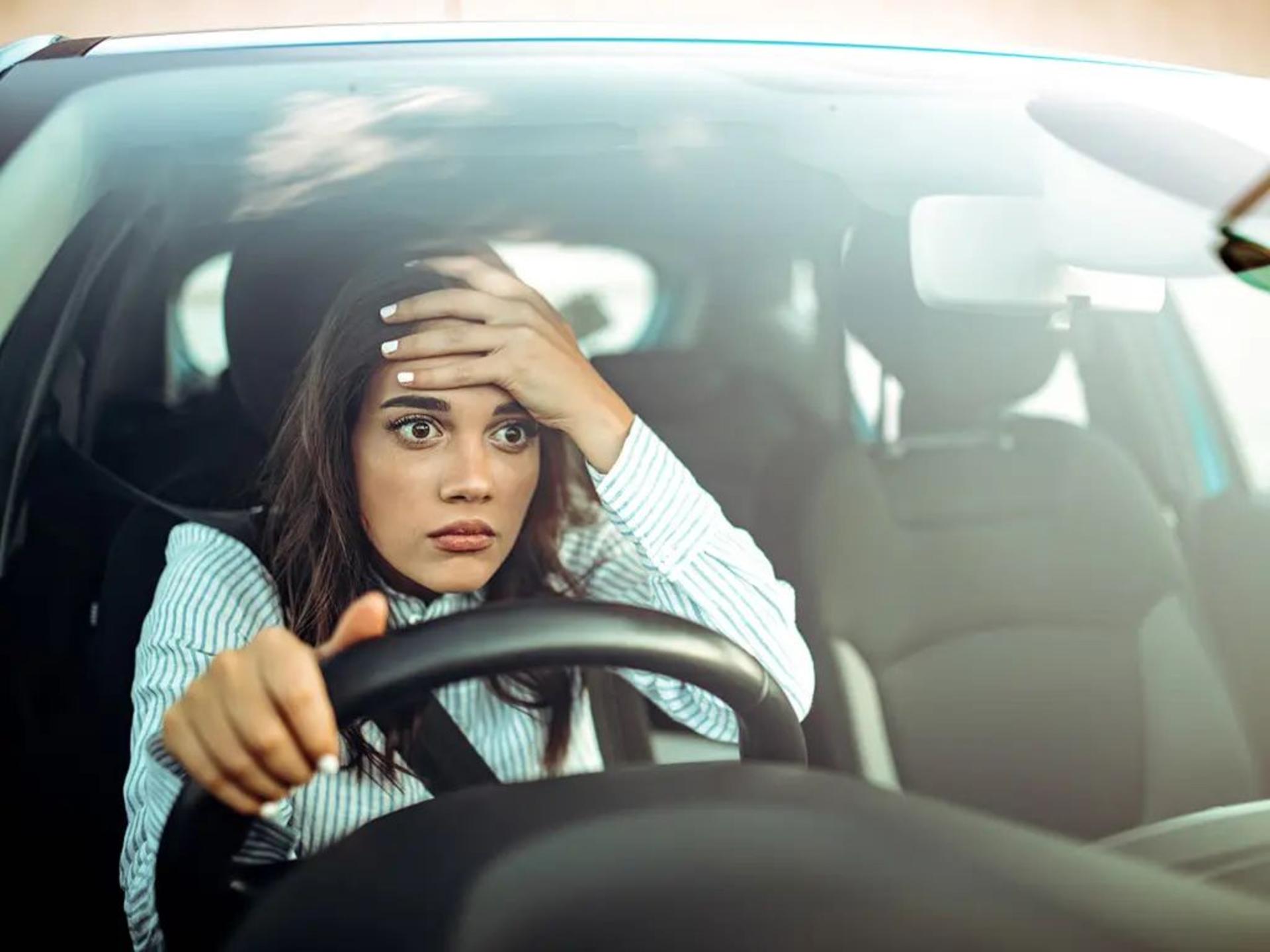 sad driver