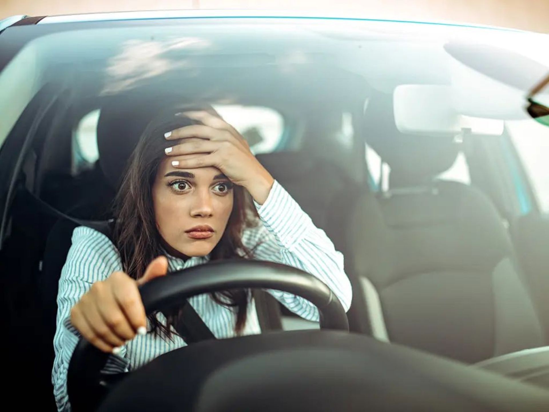 sad driver