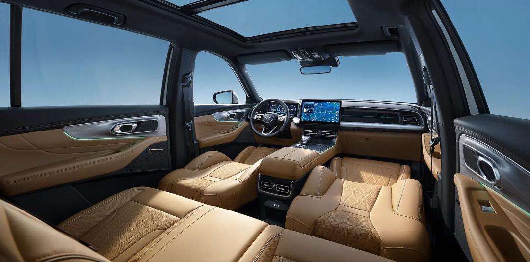 GAC Trumpchi GS8 interior