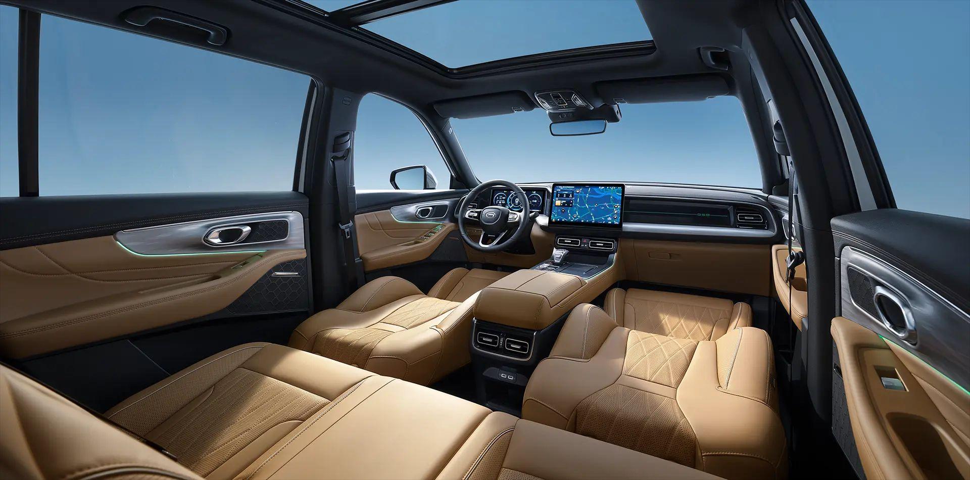 GAC Trumpchi GS8 interior