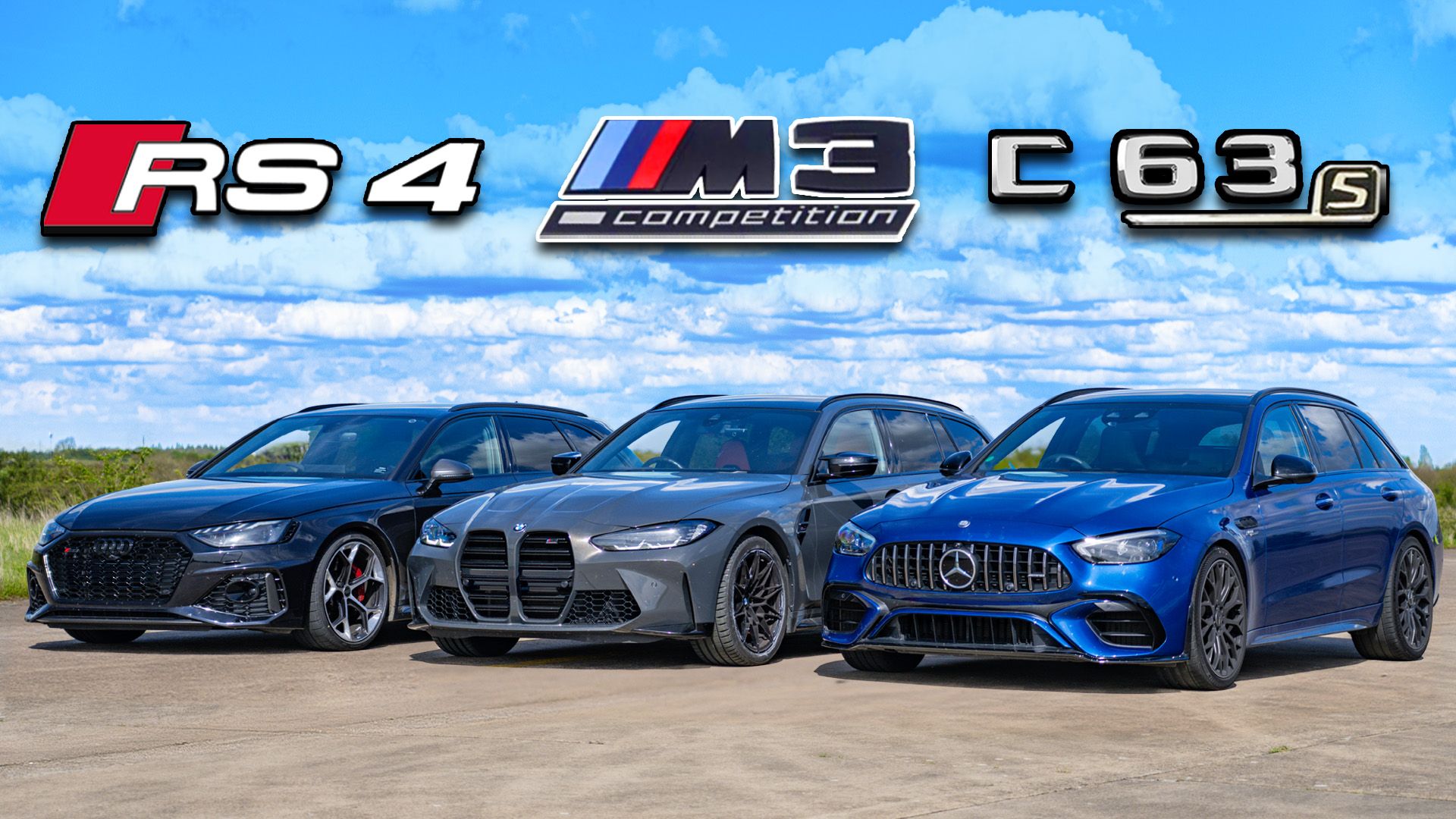 Audi-RS4-BMW-M3T-Mercedes-C63-F34