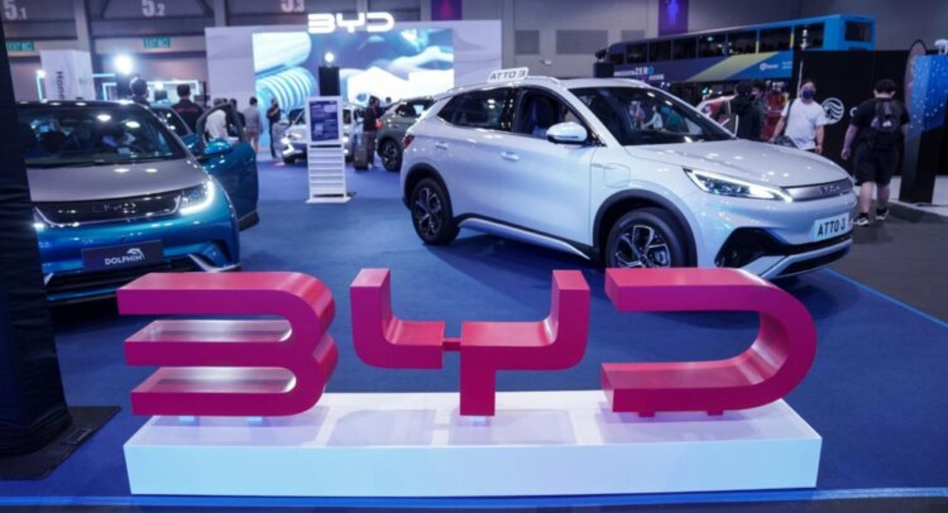 Hong,Kong,,China,,December,12,2022:,Byd's,New,Electric