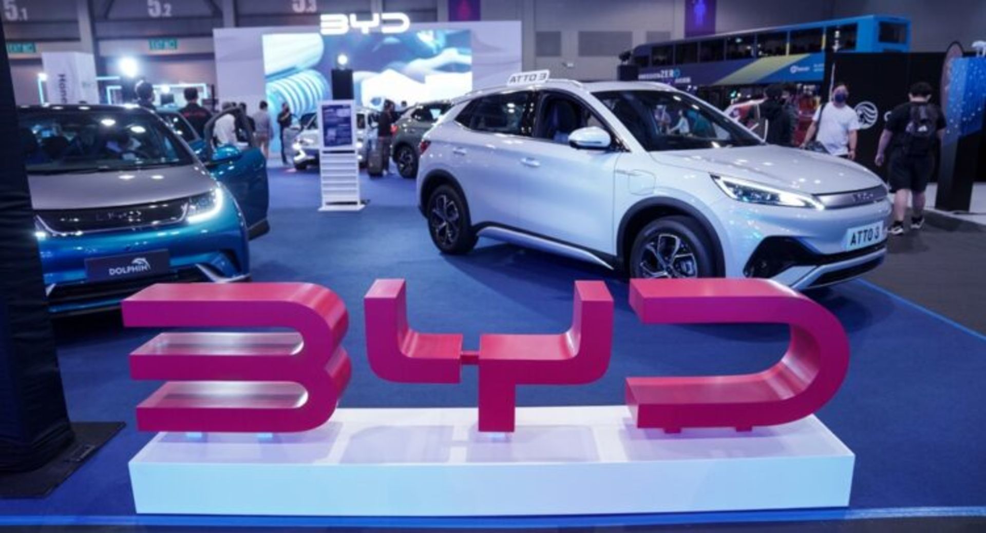 Hong,Kong,,China,,December,12,2022:,Byd's,New,Electric