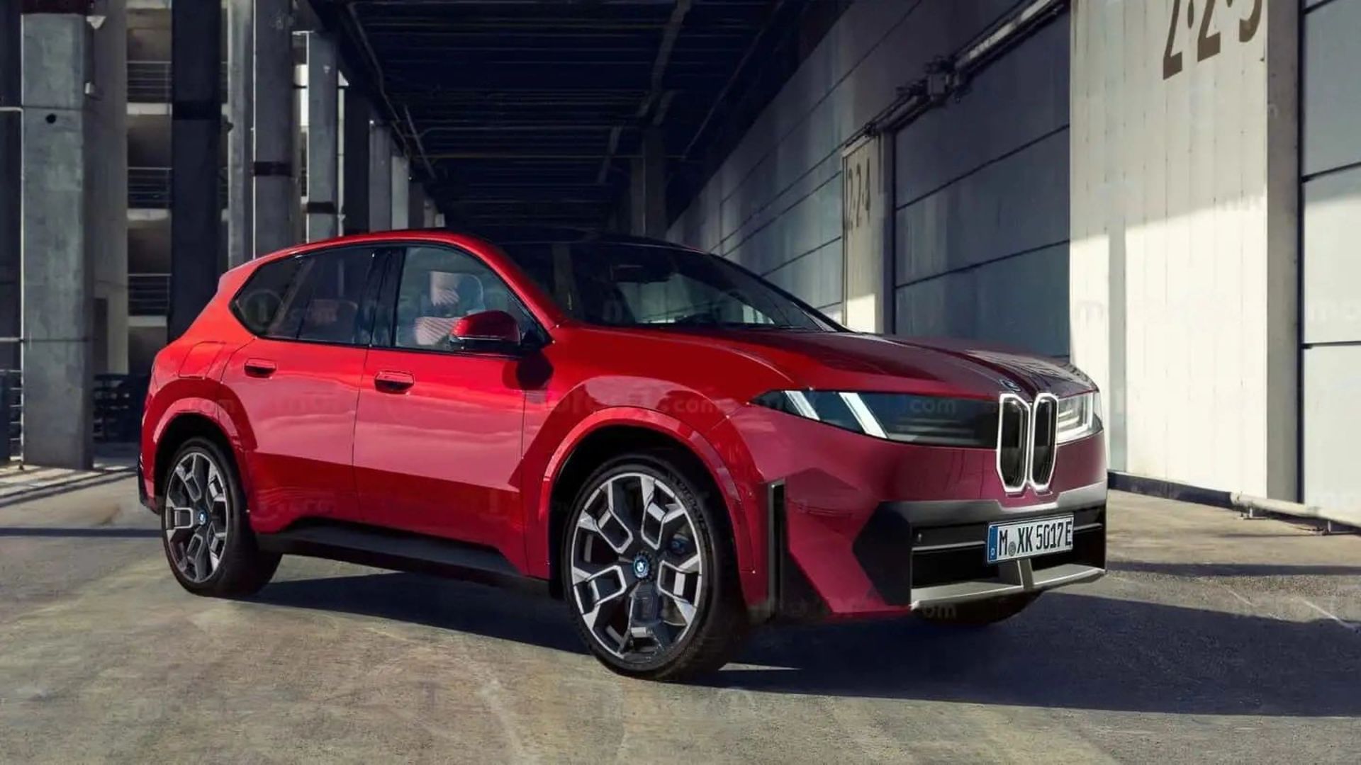 bmw x5 render