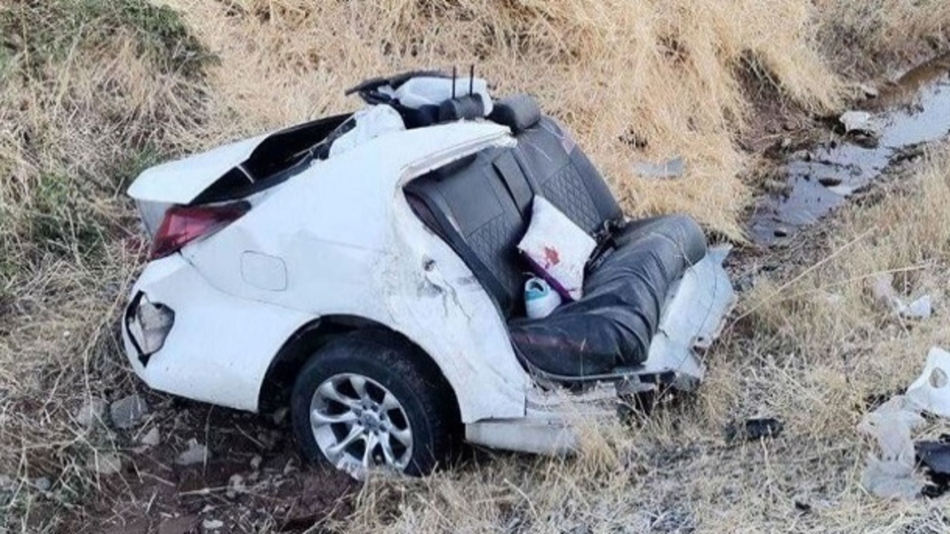 crashed