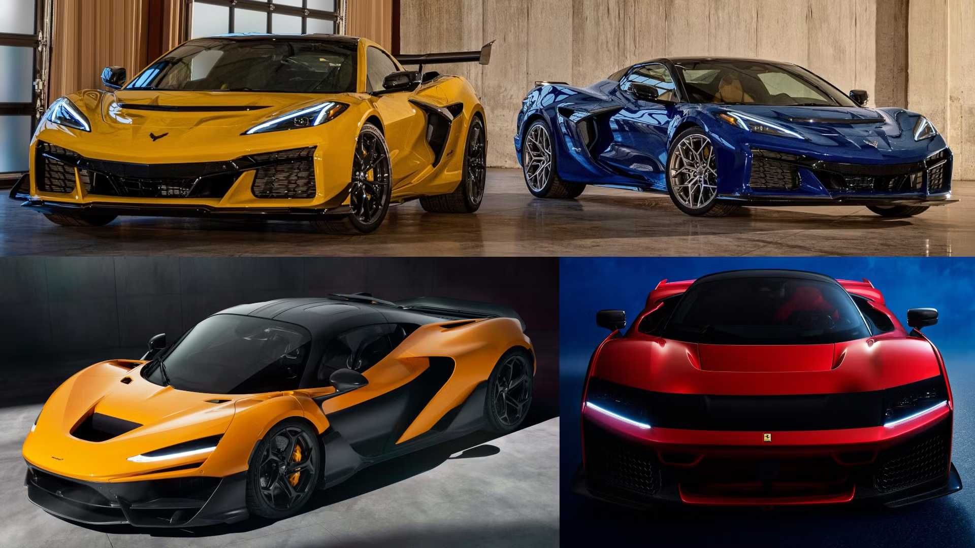 corvette-zr1-and-ferrari-f80-and-mclaren-w1