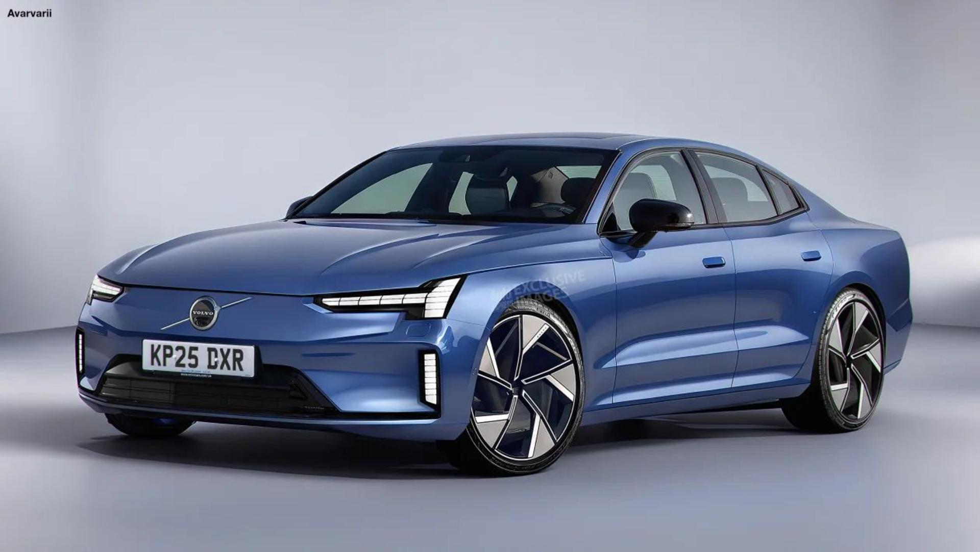 Volvo ES90 exclusive images
