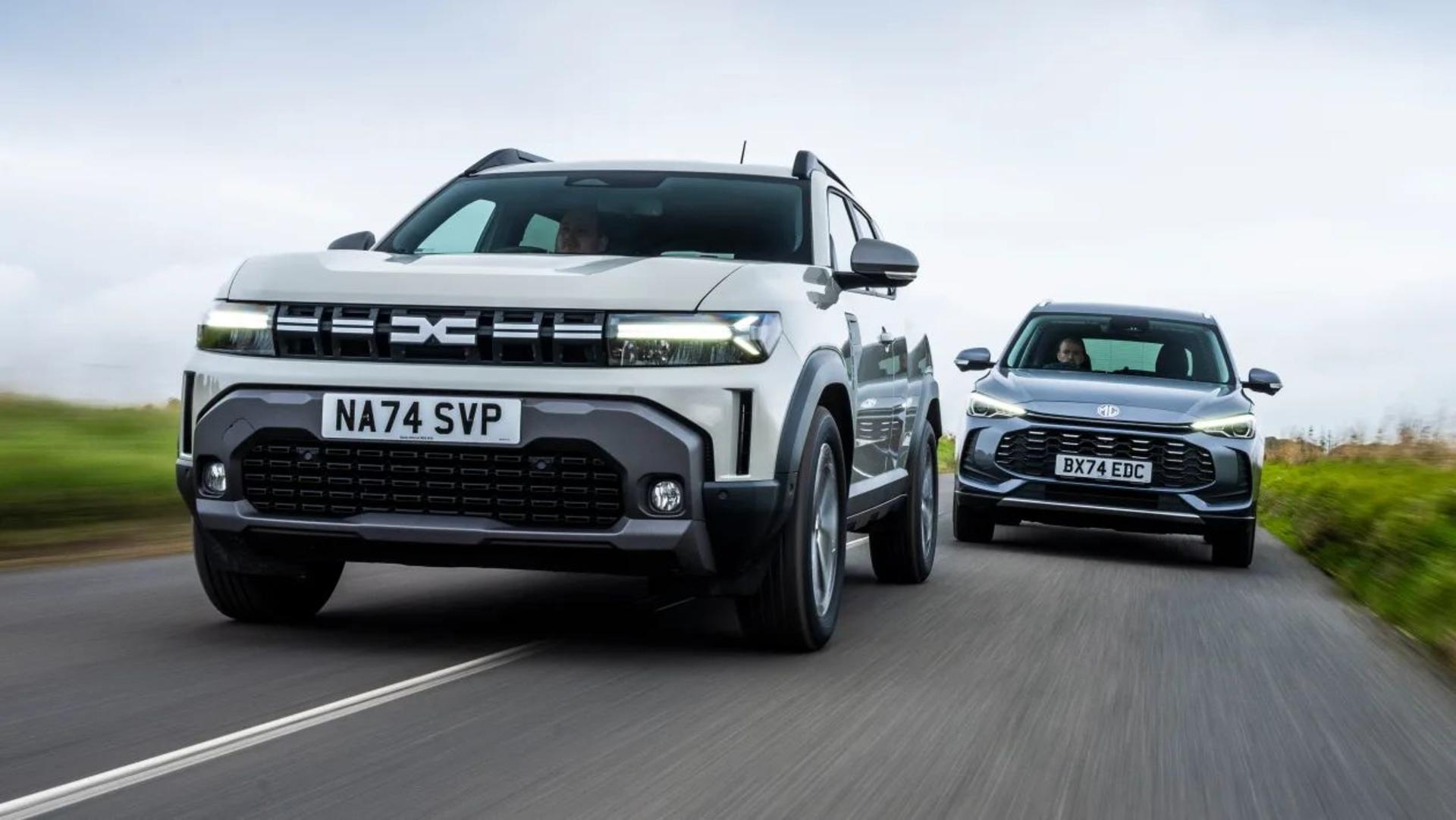 Dacia Duster vs MG ZS